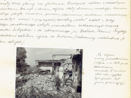 Notatka prof. Bolesława Popielskiego w kronice Zakładu Medycyny Sądowej we Wrocławiu, 1951 r.